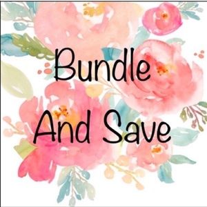 Bundle items for great discounts !!